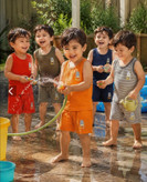 ست رکابی و شورت بچه گانه پسرانه ۳ تا ۱۲ سال رنگبندی