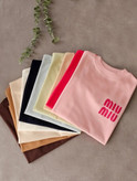 خرید و قیمت تیشرت بچه گانه دخترانه ۲ تا ۹ سال طرح میو میو miu