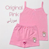 ست تاپ و شورت بچه گانه دخترانه 3 تا 12 سال رنگبندی