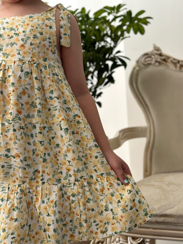 پیراهن بچه گانه دخترانه ۶ تا ۱۰ سال کد 85001012
