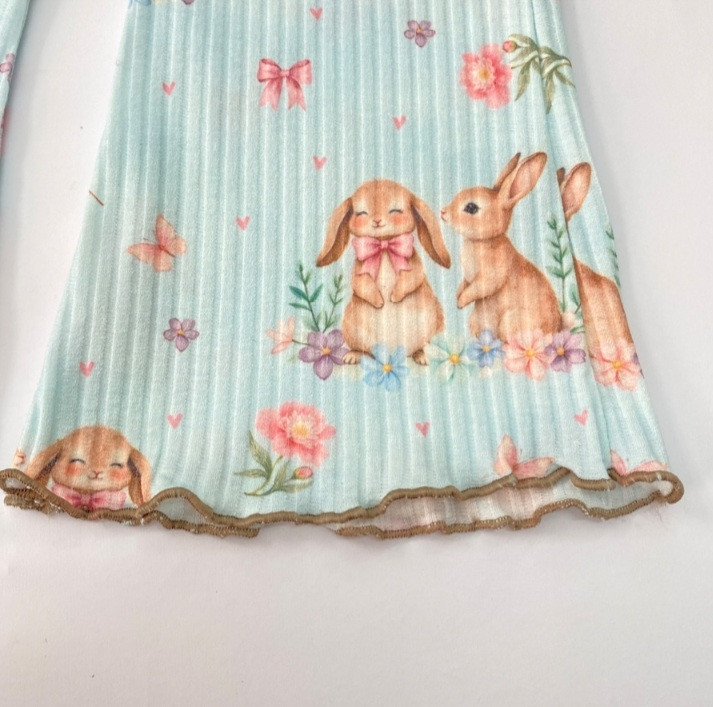 ست راحتی بچه گانه دخترانه تیشرت آستین کوتاه و شلوار بوت کات 1 تا ۶ سال کد 86501012