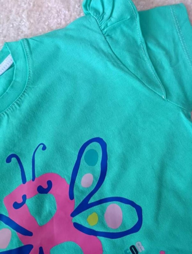 ست کراپ و شلوارک راحتی بچگانه دخترانه از 5 تا 8 سال
