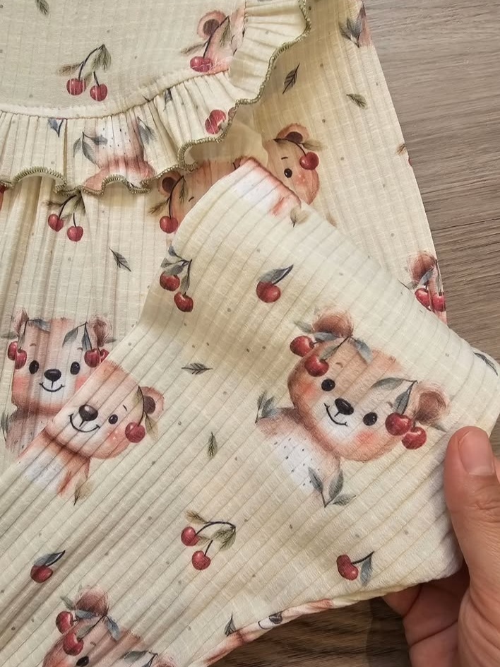 ست راحتی بچه گانه دخترانه تیشرت آستین کوتاه و شلوار بوت کات 1 تا ۶ سال کد 86701012