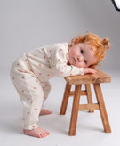 ست بادی و شلوار راحتی نوزادی دخترانه بچه گانه ۳ ماه تا ۲۴ ماه کد 100301012